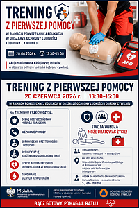 Zareaguj, zanim przyjedzie pomoc. Trening pierwszej pomocy w WSZ w Elblągu