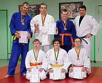 Medale przywiezione z Ludwigsburga (judo)