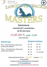 Zawody Pływackie Masters 2017