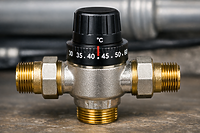 Zawór temperaturowy w kotłowni - poznaj jego rolę w ochronie instalacji grzewczej!