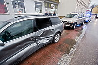 Zderzenie trzech pojazdów na ul. Malborskiej