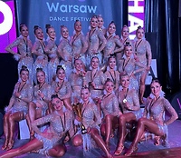 Zespół Szkoły Tańca Broadway w Elblągu ze złotym medalem międzynarodowego turnieju World Cup WADF