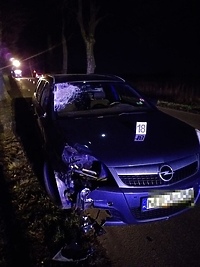 Zginął potrącony przez opla