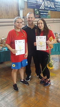 Złoto i srebro juniorek KSW Tygrys  (boks)