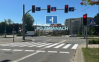 Zmiana organizacji ruchu na skrzyżowaniu ul. Traugutta i ul. Grota-Roweckiego