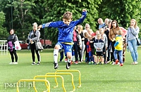 Żółto-biało-niebieski Dzień Dziecka