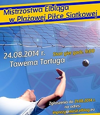 Zostań mistrzem Elbląga w siatkówce plażowej