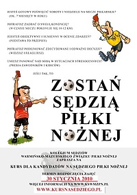 Zostań sędzią piłki nożnej