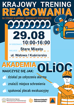 Krajowy Trening Reagowania Akademii OLiOC w Elblągu