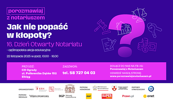 16. Dzień otwarty notariatu 16. Dzień otwarty notariatu