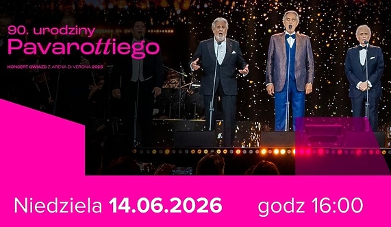 90. urodziny Pavarottiego w Kinie Światowid