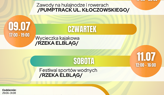 Aktywny tydzień z MOSiR-em