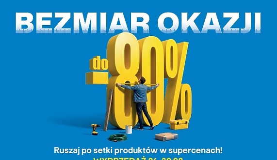 Bezmiar okazji w Castoramie Elbląg. Wielka wyprzedaż od 26 sierpnia! Bezmiar okazji w Castoramie Elbląg. Wielka wyprzedaż od 26 sierpnia!