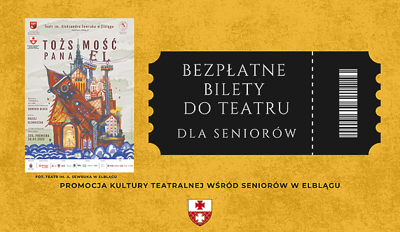 Bezpłatne bilety do teatru dla seniorów
