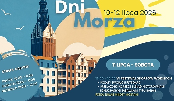 Dni Morza 2026 w Elblągu Dni Morza 2026 w Elblągu