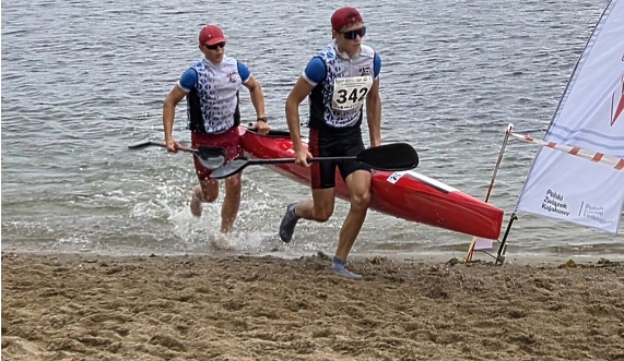 Elbląskie medale w maratonie kajakowym Elbląskie medale w maratonie kajakowym