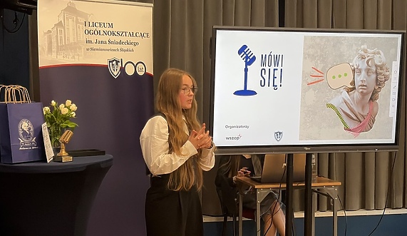 Elblążanka Antonina Sawicka laureatką Ogólnopolskiego Konkursu Retorycznego Elblążanka Antonina Sawicka laureatką Ogólnopolskiego Konkursu Retorycznego