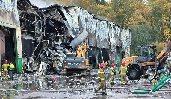 Pożar w ZUO. Są wyniki jakości powietrza