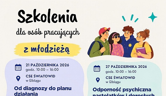 Jak skutecznie angażować młodzież i wspierać jej odporność psychiczną? Bezpłatne szkolenia w CSE...