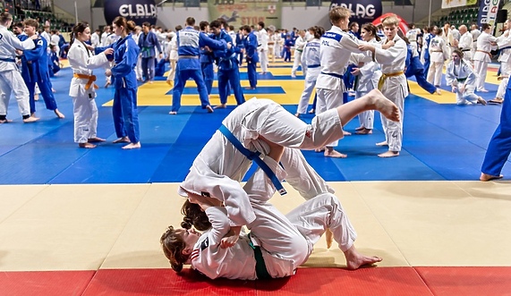Judocy znów przyjechali do Elbląga Judocy znów przyjechali do Elbląga