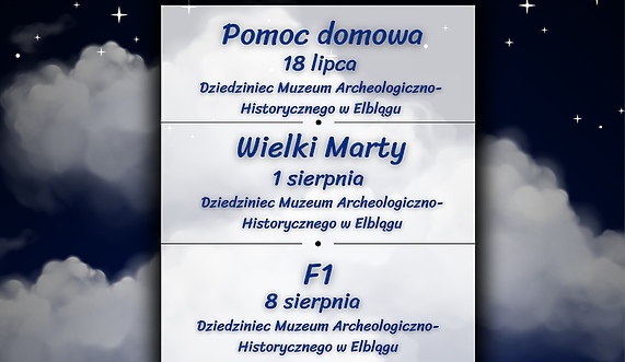Kolejne Letnie Kino pod Chmurką Kolejne Letnie Kino pod Chmurką