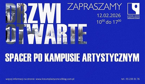 Liceum Sztuk Plastycznych w Gronowie Górnym - miejsce, w którym talent nabiera kształtu