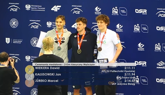 Brązowy medal Marcela Jureko