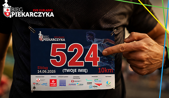 Spersonalizowany numer startowy - zapisz się do 7 czerwca!