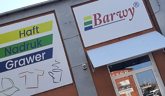 Nowa lokalizacja BARWY - haft, nadruk, grawer