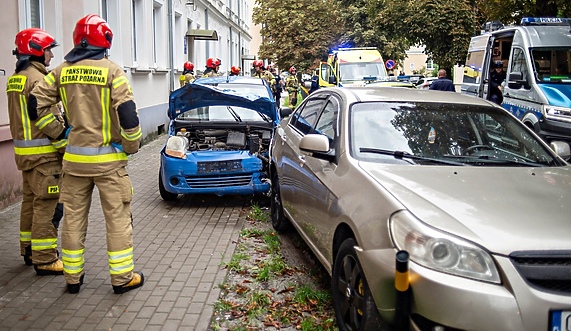 Pijany kierowca szalał na Ogrodowej