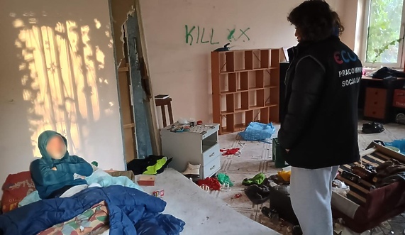 Nie wszyscy bezdomni chcą pomocy