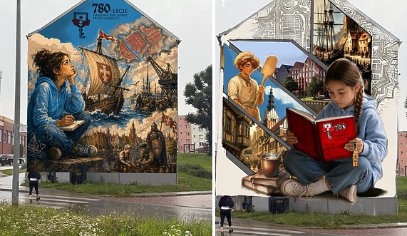 Mural na 780-lecie Elbląga jednak inaczej. Miasto wycofało swoje projekty Mural na 780-lecie Elbląga jednak inaczej. Miasto wycofało swoje projekty