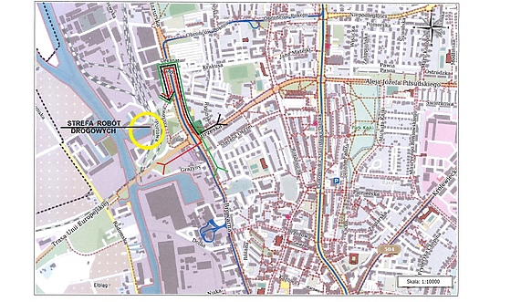 Przebudowa Portowej. Będą zmiany w organizacji ruchu