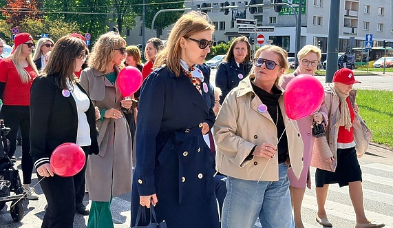 Przemaszerowali przez miasto, promując integrację