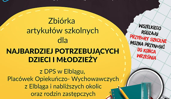 Wakacje powoli się kończą, a szkoła już za chwilę... Akcja Pierwszy Dzwonek