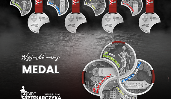 Wyjątkowy medal XVII edycji Biegu Piekarczyka