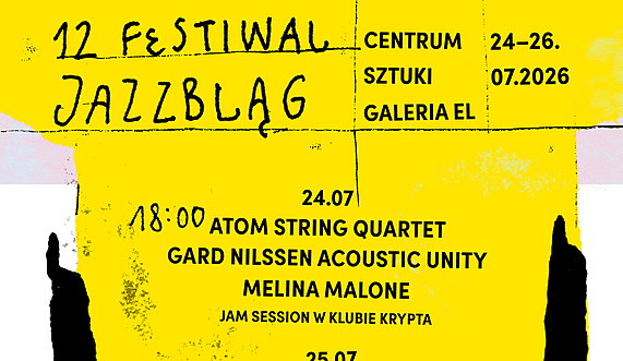 XII edycja Festiwalu Jazzbląg XII edycja Festiwalu Jazzbląg