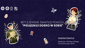 Betlejemskie Światło Pokoju w Elblągu