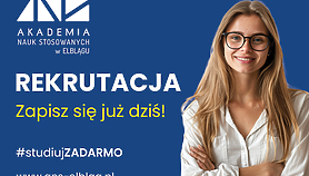Bezpłatne studia w ANS w Elblągu czekają na Ciebie! Bezpłatne studia w ANS w Elblągu czekają na Ciebie!