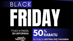 Black Friday w MOSiR - ćwiczenia za połowę ceny