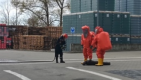 Ćwiczyli na wypadek ataku dronów