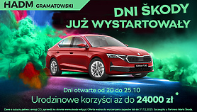 Dni Škody w HADM Gramatowski już wystartowały!  Dni Škody w HADM Gramatowski już wystartowały!