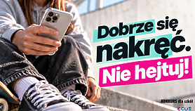 Dobrze się nakręć. Nie hejtuj! Weź udział w konkursie ECUS Dobrze się nakręć. Nie hejtuj! Weź udział w konkursie ECUS