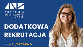 Dodatkowa rekrutacja na bezpłatne studia w ANS w Elblągu! Dodatkowa rekrutacja na bezpłatne studia w ANS w Elblągu!