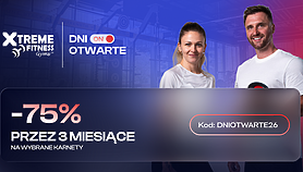 Drodzy Elblążanie i Elblążanki! Przed nami Dni Otwarte Xtreme Fitness Gyms