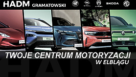 HADM Gramatowski - Jedno miejsce. 5 marek. Tysiące możliwości. HADM Gramatowski - Jedno miejsce. 5 marek. Tysiące możliwości.