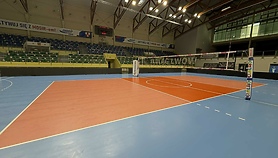 Hala z nową, mobilną wykładziną