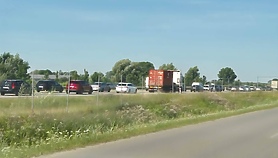 Kolizja na S7, są utrudnienia Kolizja na S7, są utrudnienia