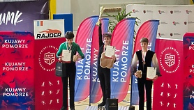 Michał Kamiński mistrzem Polski Juniorów w jeździe figurowej na rolkach Michał Kamiński mistrzem Polski Juniorów w jeździe figurowej na rolkach