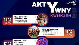 Aktywny kwiecień z MOSiR-em